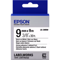 EPSON Label Cartridge Strong Adhesive – LK-3WB (9M)