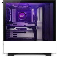 Casing NZXT H510 Elite Tempered Glass white