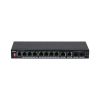 Dahua PFS3210-8GT2GF-96 10-Port Unmanaged Desktop Gigabit Switch with 8-Port PoE