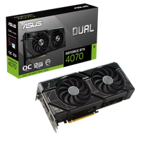 GRAPHICS ASUS DUAL RTX 4070 O12G 90YV0IZ2-M0NA00(ASUS)