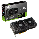 GRAPHICS ASUS DUAL RTX 4070 O12G 90YV0IZ2-M0NA00(ASUS)