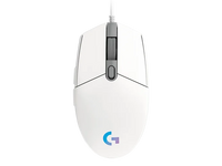 Logitech G102 LIGHTSYNC Gaming Mouse - WHITE