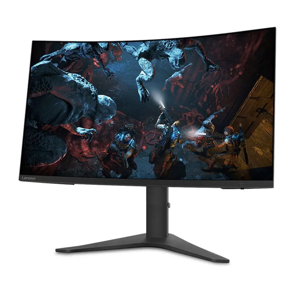 Lenovo G32qc -30 FHD - 2560x1440, Height Adjust Stand,  CURVED | Raven Black | DP Cable