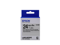 EPSON Label Cartridge Matte Lk-6sbe Black/matt Silver 24mm (9m)