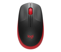 M190 Full-Size Wireless Mouse red