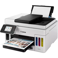 Canon MAXIFY GX6040 CISS 3 in 1, A4 MFP, Print Copy, and Scan, WiFi, Ethernet, 50 Sheets ADF, Auto Duplex