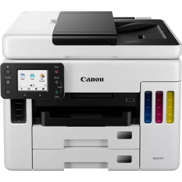 Canon MAXIFY GX7040 CISS 4 in 1, A4 MFP, Print Copy, Fax and Scan, 50 Sheet ADF, Auto Duplex, WiFi, Ethernet