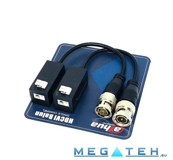 Dahua PFM800-4K 1-CH Passive Video Balun (720P/1080P/4MP/5MP/4K)