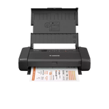 Canon PIXMA TR150 with Battery A4, Manual Duplex, USB, WiFi, Portable Printer