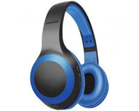 Promate Bluetooth Headphone-Hi-Fi Sound, Built-In Mic- MicroSD Card Slot and AUX Port, LaBoca Blue