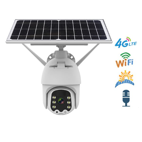 2MP/4MP Outdoor solar wifi & 4G camera