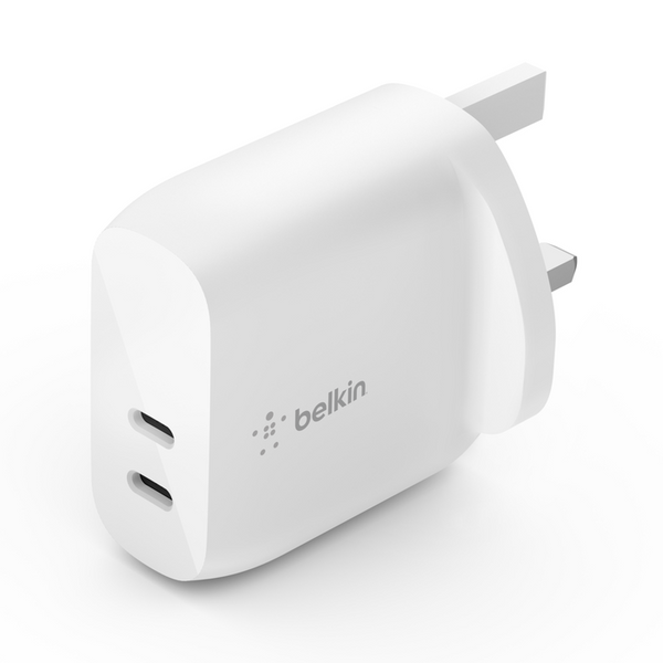 BELKIN BOOST↑CHARGE™ Dual USB-C PD Wall Charger 40W