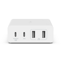 Belkin BoostCharge Pro 4-Port GaN Charger 108W USB-C WHT 2M CORD (UK Plug)