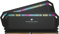 Corsair DOMINATOR® PLATINUM RGB 64GB (2x32GB) DDR5 DRAM 5200MHz C40 Memory Kit - CMT64GX5M2B5200C40