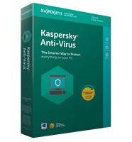 Anti-virus Kaspersky 2 Users. 1 Year License.