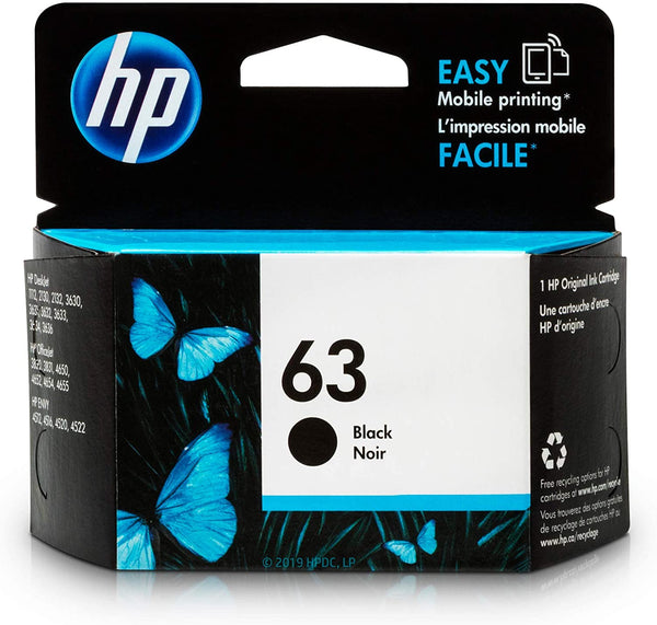 HP 63 Black Original Ink Cartridge - Winshaye Informatics