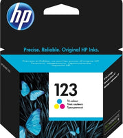 HP 123 Tri-color Original Ink Cartridge - Winshaye Informatics
