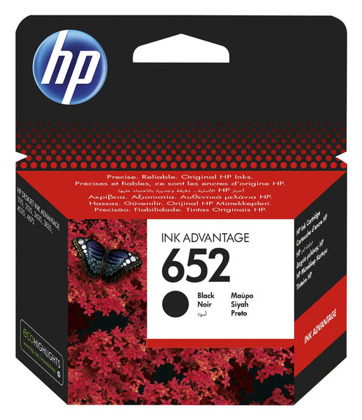 HP 652 Black Original Ink Advantage Cartridge - Winshaye Informatics