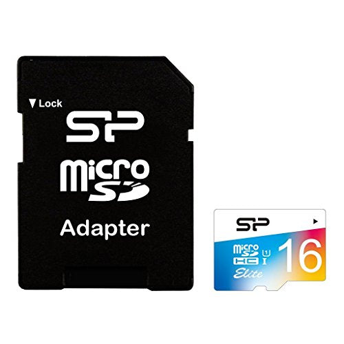 Silicon Power 16GB microSD Memory Card SDHC Class 10